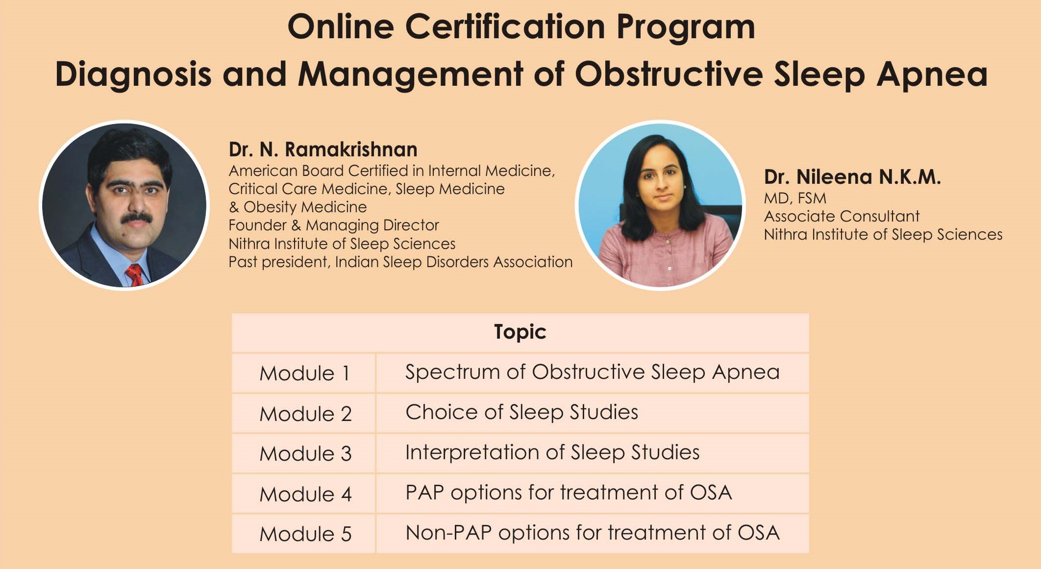 Diagnosis and Management of Obstructive Sleep Apnea_Course Image
