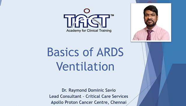 Basics of ARDS Ventilation