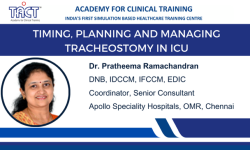 Timing, Planning and Managing Tracheostomy in ICU