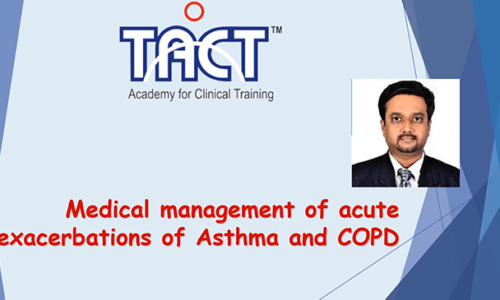 Medical management of acute exacerbations of Asthma and COPD