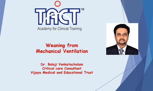 Weaning from Mechanical Ventilation